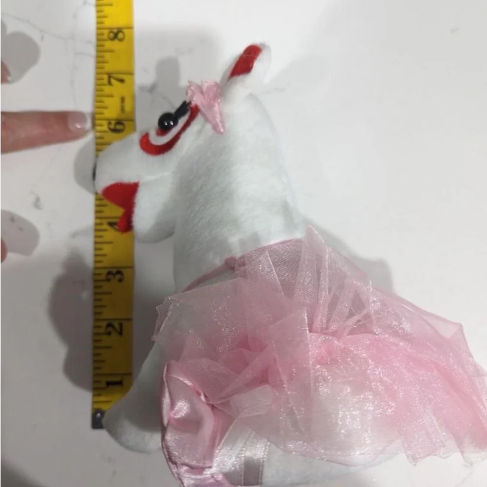 Target Dog Plush Ballet Dog Stuffed Toy 6" Bullseye Rare - Picture 6 of 7